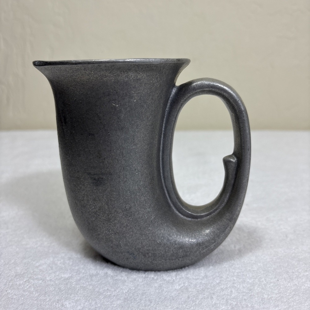 Vintage Wilton Armetale Pewter French Horn Mug Stein Tankard 5" RWP USA